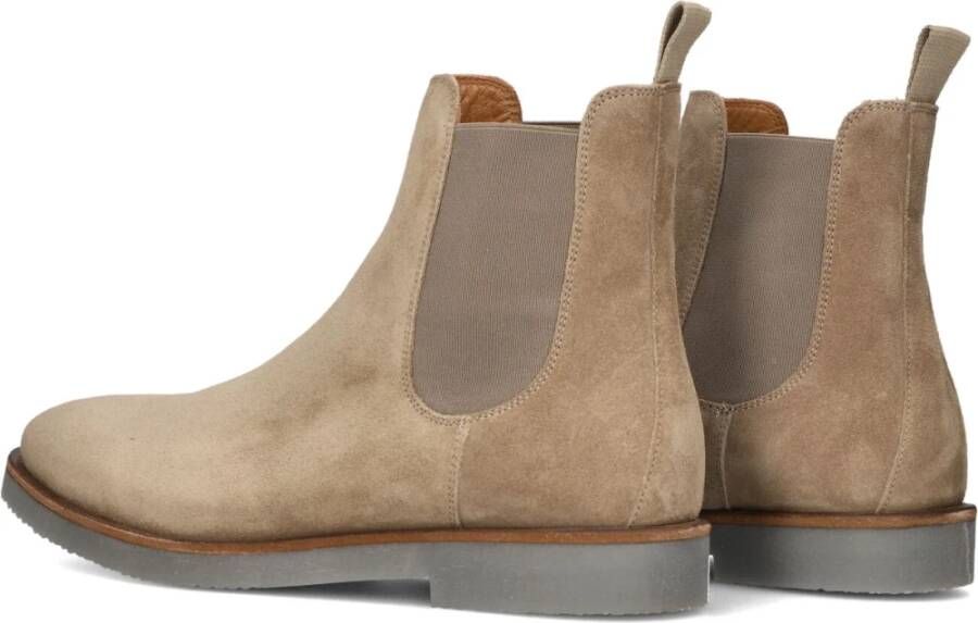 Stefano Lauran Bruine Suède Chelsea Boots Brown Heren