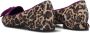 Stefano Lauran Instappers Dames Instapschoenen Damesschoenen Suède Leopardprint S3147 Leopard - Thumbnail 4