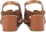 STEFANO LAURAN Sandalen Dames 728-03p Maat: 36 Materiaal: Leer Kleur: Cognac - Thumbnail 3