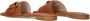 STEFANO LAURAN Slippers Dames Led 1 Band Slipper Met Gesp Maat: 40 Materiaal: Leer Kleur: Cognac - Thumbnail 4