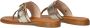 STEFANO LAURAN Teenslippers Dames Met Teenslipper Maat: 38 Materiaal: Leer Kleur: Goud - Thumbnail 3