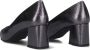 Stefano Lauran Dames Pumps Damesschoenen Leer Blokhak hoogte 6 cm S3076 Lood - Thumbnail 3