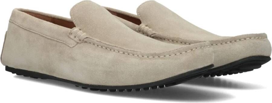 Stefano Lauran Heren Bio Slip-On Mocassins Beige Heren