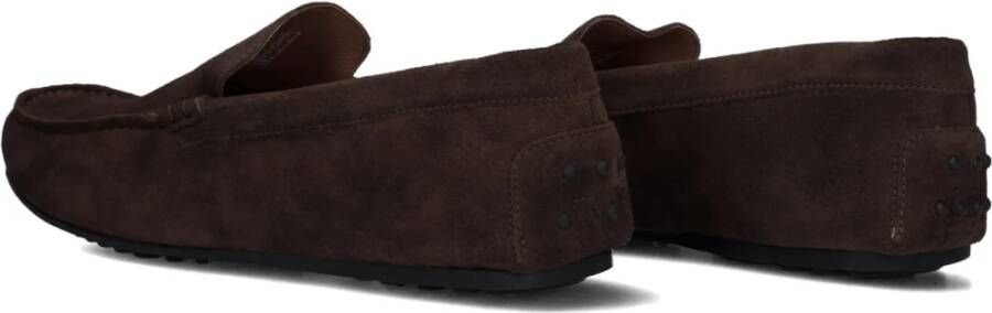 Stefano Lauran Heren Bio Slip-On Mocassins Bruin Brown Heren