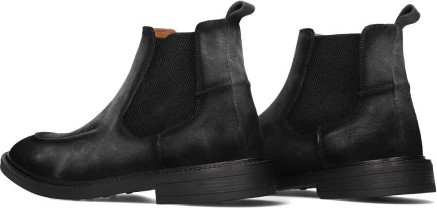 Stefano Lauran Heren Chelsea Boots in Grijs Suède Gray Heren