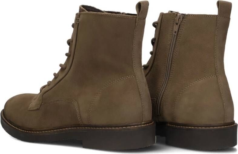 Stefano Lauran Heren Nubuck Veterschoenen Green Heren