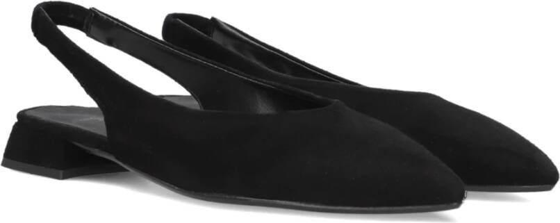 Stefano Lauran Zwarte Ballerina Flats Black Dames