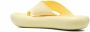 Stella Mccartney Air Slides Rubberen Zool Logo Detail Yellow Dames - Thumbnail 3