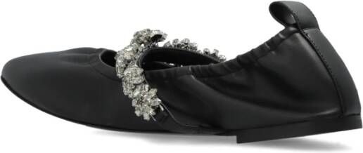 Stella Mccartney Ballerina's Elsa met kristallen band Black Dames