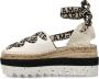 Stella Mccartney Camelia Gesloten Schoenen met Gaia Platform Beige Dames - Thumbnail 3