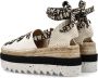 Stella Mccartney Camelia Gesloten Schoenen met Gaia Platform Beige Dames - Thumbnail 4