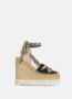 Stella Mccartney Canvas Platte Schoenen Gaia Model Black Dames - Thumbnail 7