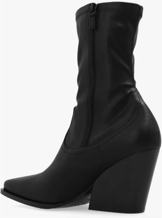 Stella Mccartney Cowboy Stretch Laarzen Black Dames