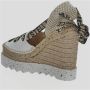 Stella Mccartney Beige Canvas Sleehak Espadrilles Beige Dames - Thumbnail 11