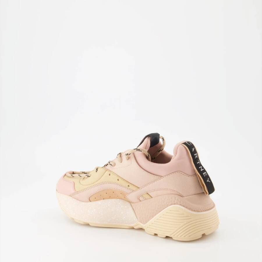 Stella Mccartney Eco-vriendelijke Sneakers met Oversized Zool Pink Dames