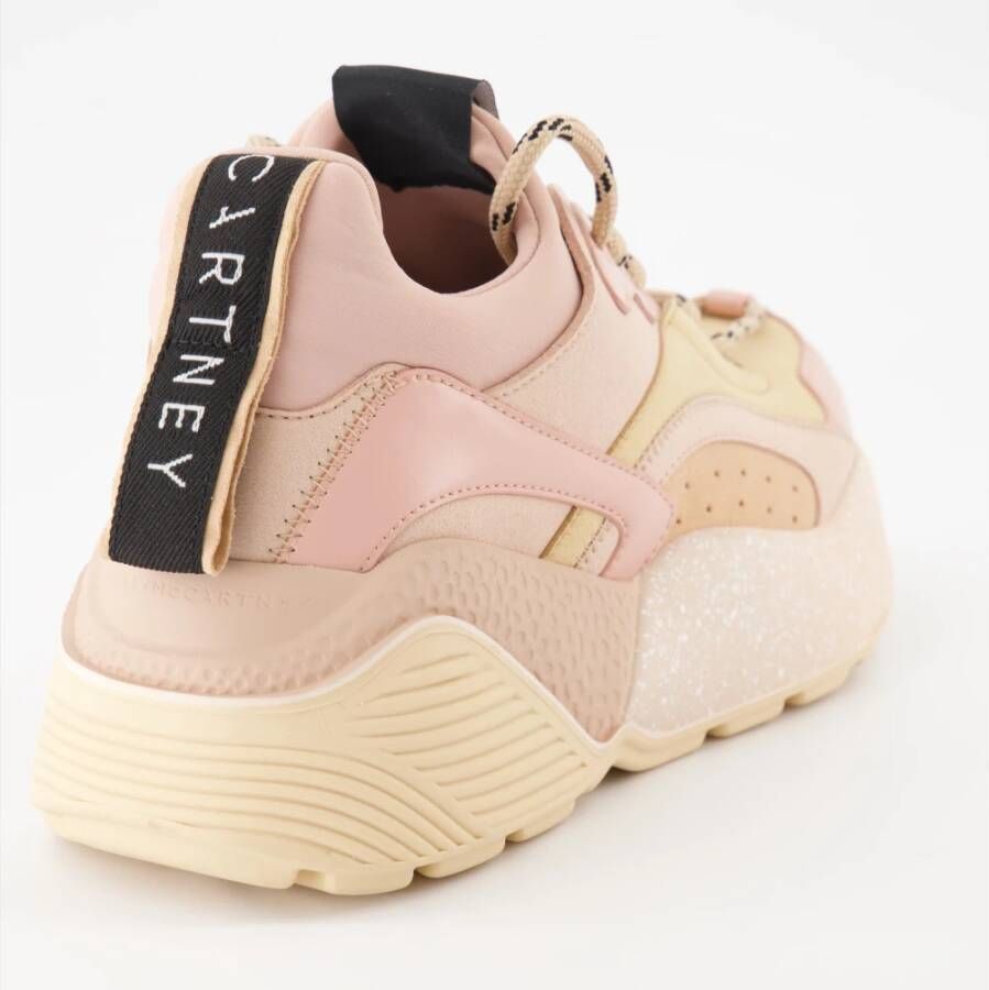 Stella Mccartney Eco-vriendelijke Sneakers met Oversized Zool Pink Dames