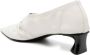 Stella Mccartney Elsa Ruched Kitten Heel Pumps White Dames - Thumbnail 3