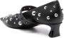 Stella Mccartney Elsa Studded Kitten Heel Pumps Black Dames - Thumbnail 3