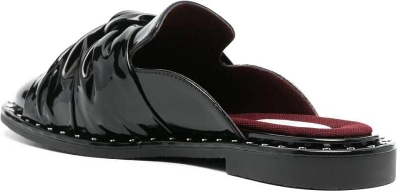 Stella Mccartney Falabella Lux Lacquer Mules Black Dames