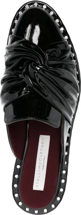 Stella Mccartney Falabella Lux Lacquer Mules Black Dames