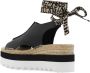 Stella Mccartney Zwarte Sandalen met Plateauhak Black Dames - Thumbnail 8