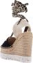 Stella Mccartney 'Gaia' Sleehak Espadrilles Beige Dames - Thumbnail 3