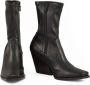 Stella Mccartney Gehakte rubberlaarzen voor moderne vrouw Black Dames - Thumbnail 2