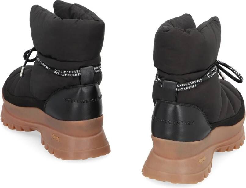 Stella Mccartney Gewatteerde wandelschoenen met Vibram zool Black Dames