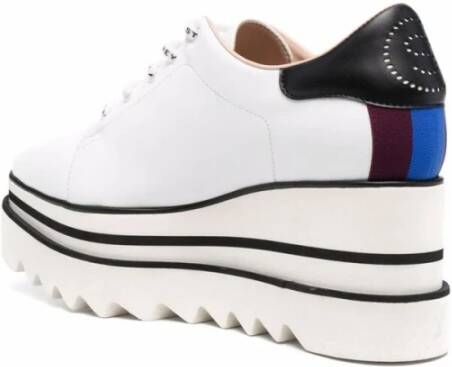 Stella Mccartney Kleur-Blok Sneakers met Ethische Impact White Dames