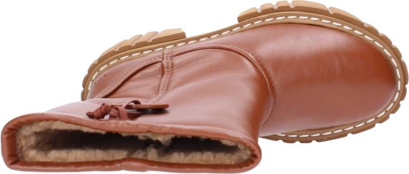 Stella Mccartney Laarzen Bruin Brown Dames