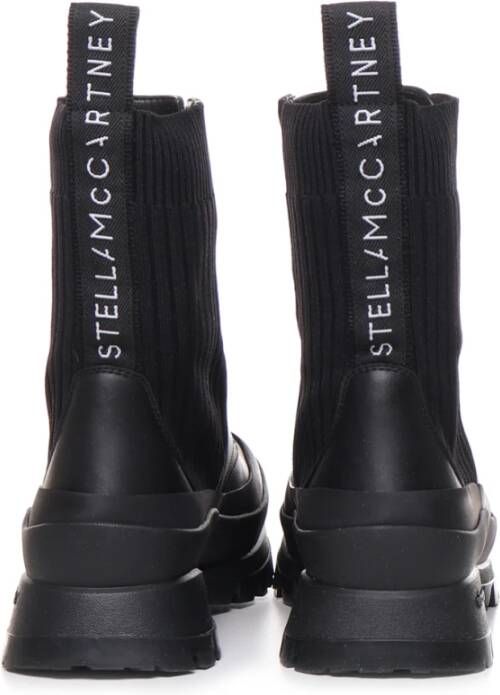 Stella Mccartney Lace-up Boots Zwart Dames