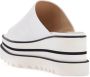 Stella Mccartney Plateau klompen met logoband White Dames - Thumbnail 3