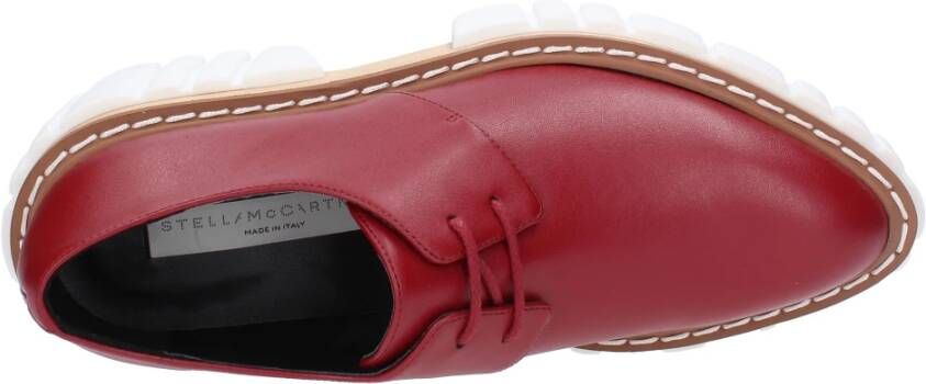 Stella Mccartney Platte schoenen Bordeaux Red Dames