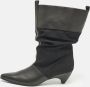 Stella McCartney Pre-owned Canvas boots Black Dames - Thumbnail 2