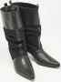 Stella McCartney Pre-owned Canvas boots Black Dames - Thumbnail 4