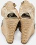 Stella McCartney Pre-owned Canvas espadrilles Gray Dames - Thumbnail 5