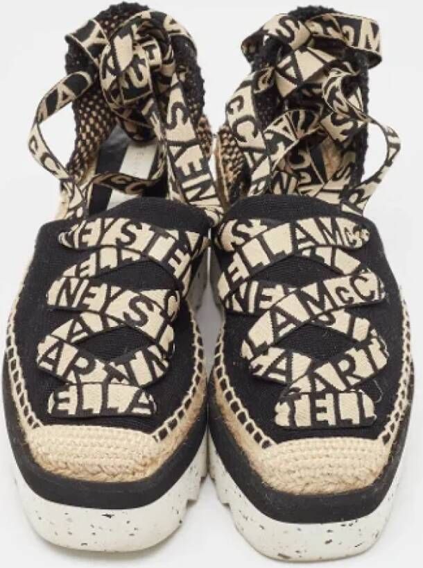 Stella McCartney Pre-owned Canvas sandals Black Dames