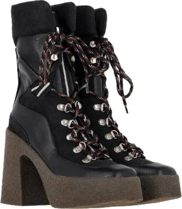 Stella McCartney Pre-owned Fabric boots Black Dames