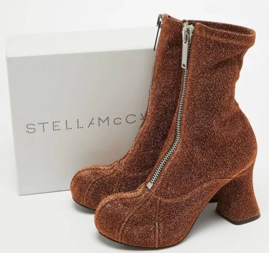 Stella McCartney Pre-owned Fabric boots Brown Dames