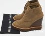 Stella McCartney Pre-owned Fabric boots Brown Dames - Thumbnail 9