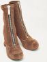 Stella McCartney Pre-owned Fabric boots Brown Dames - Thumbnail 2