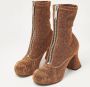 Stella McCartney Pre-owned Fabric boots Brown Dames - Thumbnail 3