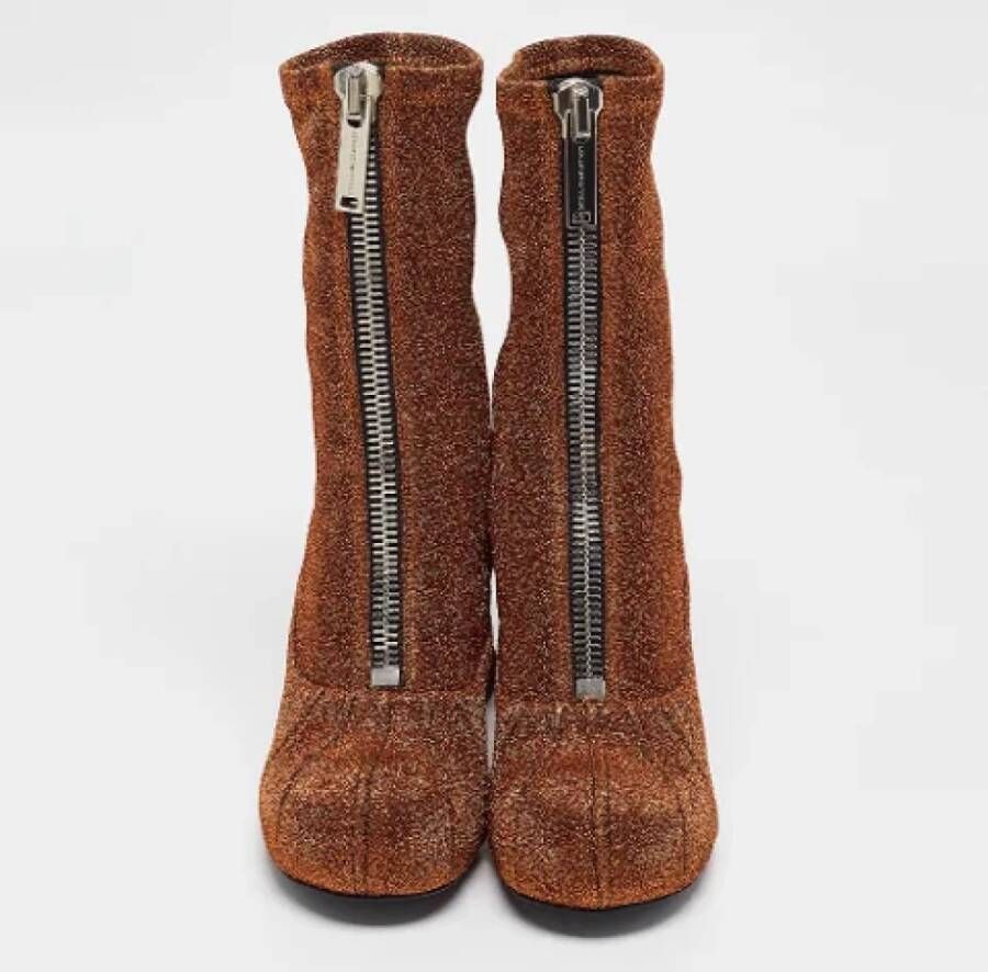 Stella McCartney Pre-owned Fabric boots Brown Dames