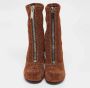 Stella McCartney Pre-owned Fabric boots Brown Dames - Thumbnail 2