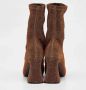 Stella McCartney Pre-owned Fabric boots Brown Dames - Thumbnail 4