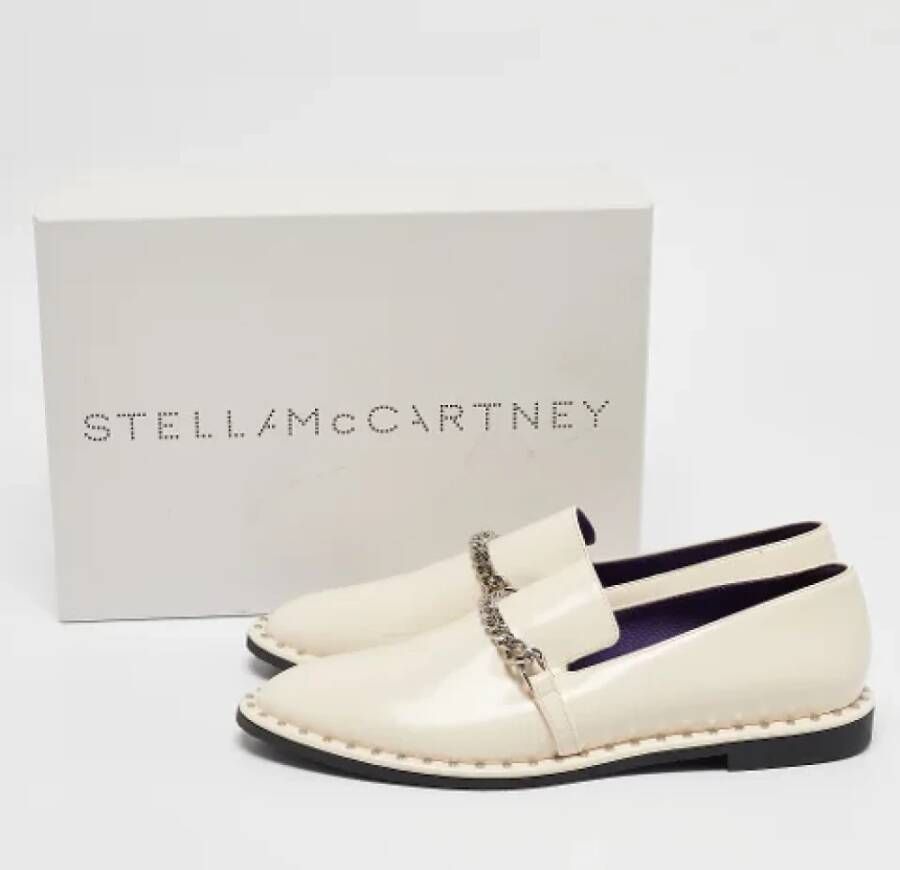 Stella McCartney Pre-owned Fabric flats Beige Dames