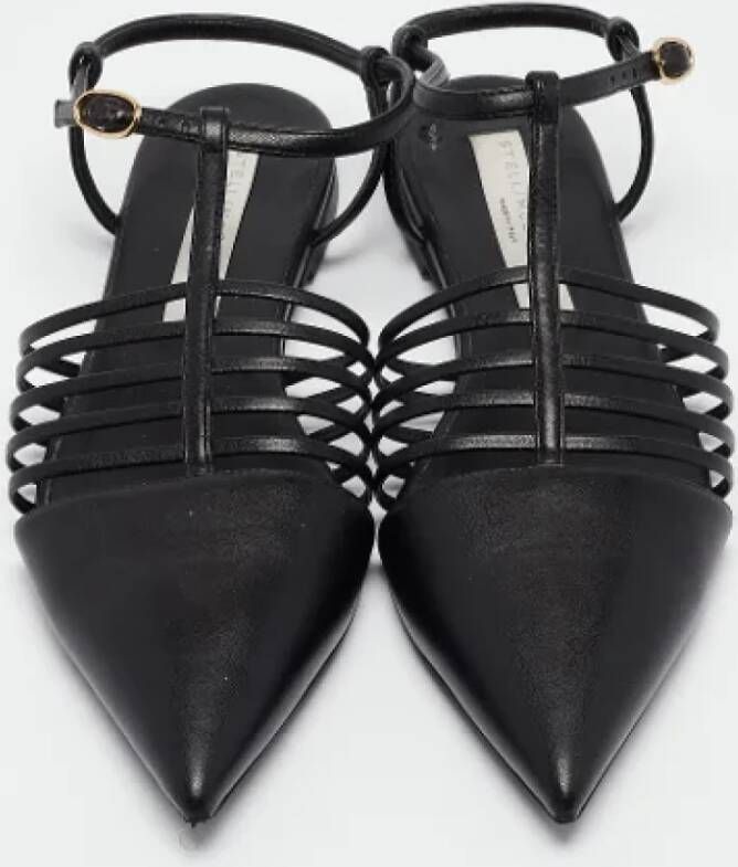 Stella McCartney Pre-owned Fabric flats Black Dames