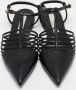 Stella McCartney Pre-owned Fabric flats Black Dames - Thumbnail 3