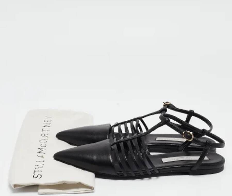 Stella McCartney Pre-owned Fabric flats Black Dames