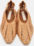 Stella McCartney Pre-owned Fabric flats Brown Dames - Thumbnail 3